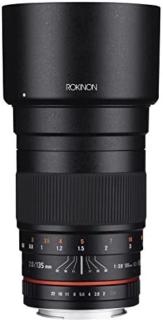 Rokinon 135mm F2.0 ED UMC Telephoto Lens for Canon Digital SLR Cameras