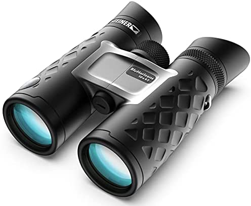 Steiner BluHorizons Binoculars - Unique Lens Technology, Eye Protection, Compact, Lightweight - Ideal for Outdoor Activities and Sporting Events
