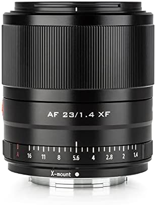 VILTROX 23mm f/1.4 X-Mount Lens Auto Focus F1.4 Large Aperture APS-C Lens for fujifilm X-Mount Camera X-T3 X-H1 X20 T30 X-T20 X-T100 X-Pro2