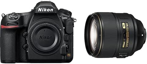 Nikon D850 FX-format Digital SLR Camera Body w/ AF-S NIKKOR 105mm f/1.4E ED Lens