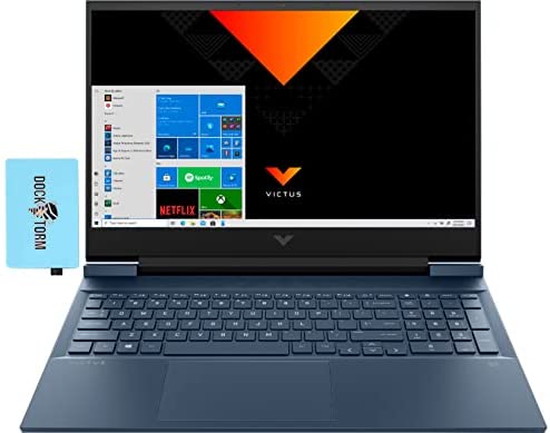 HP Victus 16 Gaming & Entertainment Laptop (Intel i5-11400H 6-Core, 64GB RAM, 2x8TB PCIe SSD RAID 0 (16TB), GeForce RTX 3050, 16.1