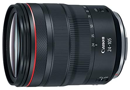 Canon RF 24-105mm f/4L IS USM Lens, Black - 2963C002
