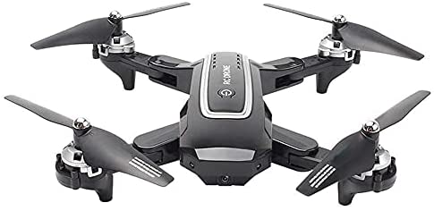 LMGKS Drone, 4K Camera Foldable Drone, GPS Positioning Aircraft Aerial Photography Quadcopter Altitude Hold RC 5G WiFi FPV 2 Batteries(Black)