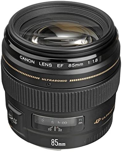 Canon EF 85mm f/1.8 USM Autofocus Lens Lens for Canon EOS 80D 77D T6i T7i