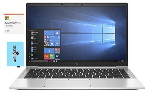 HP EliteBook 840 G7 Home and Business Laptop (Intel i5-10210U 4-Core, 32GB RAM, 8TB PCIe SSD, Intel UHD 620, 14.0