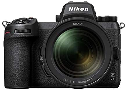 Nikon Z 7II FX-Format Mirrorless Camera Body w/NIKKOR Z 24-70mm f/4 S Black