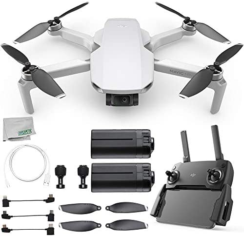 DJI Mavic Mini Portable Drone Quadcopter Essentials Bundle - CP.MA.00000120.01