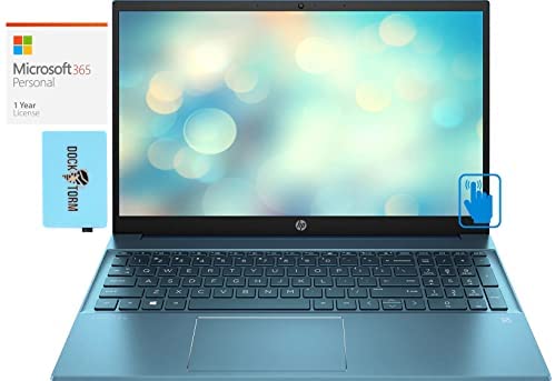 HP Pavilion 15t-eg School & Business Laptop (Intel i7-1165G7 4-Core, 64GB RAM, 8TB PCIe SSD, Intel Iris Xe, 15.6