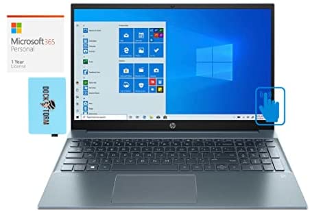 HP Pavilion 15t Home & Business Laptop (Intel i7-1165G7 4-Core, 64GB RAM, 8TB PCIe SSD, Intel Iris Xe, 15.6