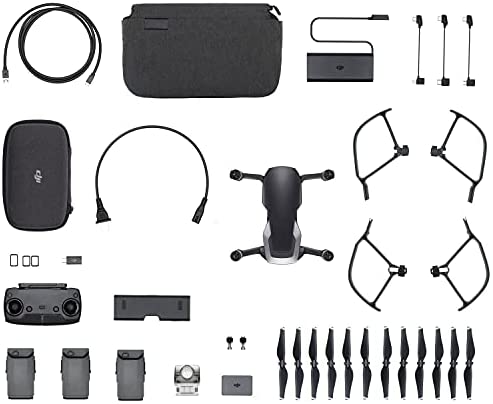 DJI Mavic Air Fly More Combo with DJI Care Refresh Portable Quadcopter Drone (Onyx Black)