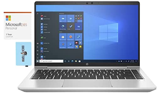 HP ProBook Home & Business Laptop (AMD Ryzen 5 5600U 6-Core, 64GB RAM, 8TB PCIe SSD, AMD Radeon, 15.6