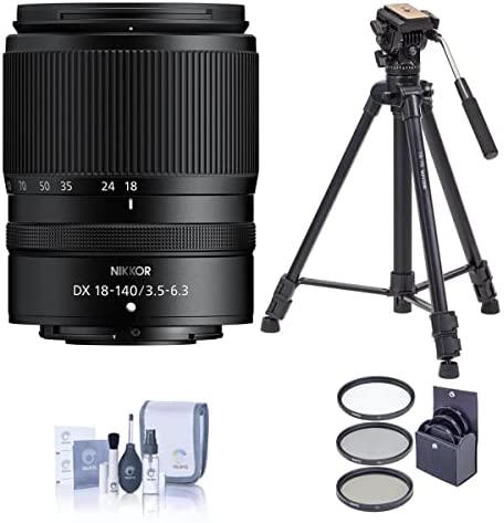 Nikon NIKKOR Z DX 18-140mm f/3.5-6.3 VR Lens Bundle with Takama 66