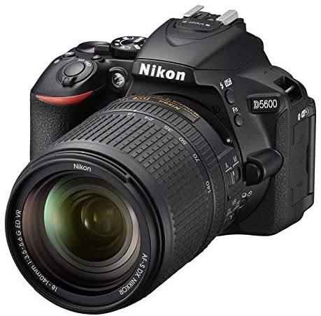 Nikon 1577 D5600 DX-Format Digital SLR with AF-S DX NIKKOR 18-140mm f/3.5-5.6G ED VR Lens, Black (Renewed)