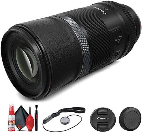 Canon RF 600mm f/11 is STM Lens (3986C002) + Filter Kit + Cap Keeper + Cleaning Kit + More (Renewed)
