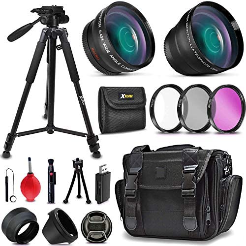 52mm Accessory Kit for Nikon D750 Nikon D7200, D7100, D7000, D5300, D5200, D5100, D3300, D3200, D3100, D810, D800, D610, D600, 1 V1, D4, D4S, D3, D3X, D3S DSLR Cameras w/Case, Tripod, Lenses + More