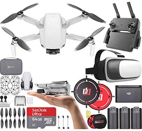 DJI Mavic Mini Drone Quadcopter Fly More Combo CP.MA.00000123.01 Headset Bundle
