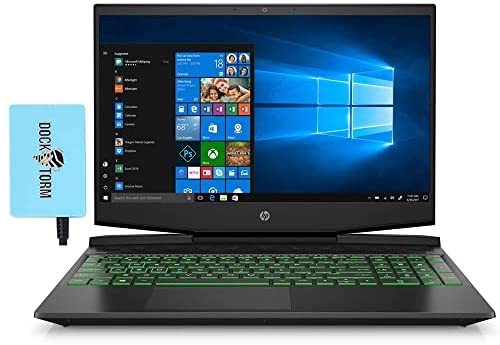 HP Pavilion Gaming 15t-dk200 Gaming & Entertainment Laptop (Intel i7-11370H 4-Core, 64GB RAM, 7.6TB SATA SSD, RTX 3050, 15.6