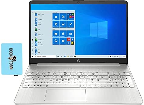 HP 15z FHD Business Laptop (AMD Ryzen 7 5700U 8-Core, 64GB RAM, 8TB PCIe SSD, AMD Radeon, 15.6