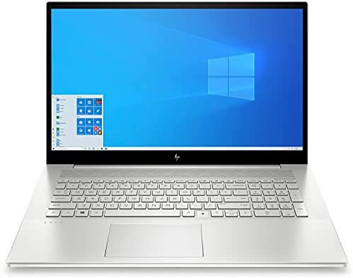 HP Envy 17t-cg 4K Home & Business Laptop (Intel i7-1165G7 4-Core, 64GB RAM, 7.6TB SATA SSD, MX450, 17.3