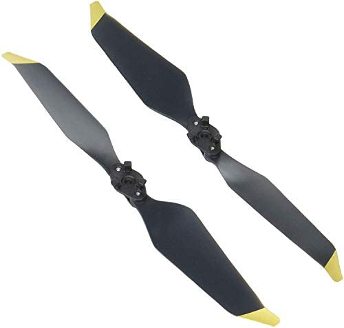 DJI Mavic Part 2 8331 Low-Noise Quick-Release Propellers (One Pair) (Gold) Drone Accessory Electronics, Gray (CP.PT.00000079.01)
