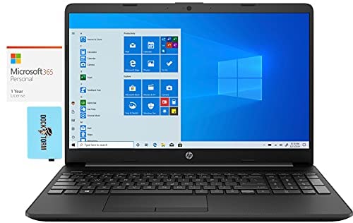 HP 15t-dw300 Home & Business Laptop (Intel i5-1135G7 4-Core, 64GB RAM, 8TB PCIe SSD, Intel Iris Xe, 15.6