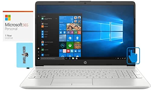 HP 15t-dw HD Home & Business Laptop (Intel i7-1165G7 4-Core, 64GB RAM, 8TB PCIe SSD, Intel Iris Xe, 15.6