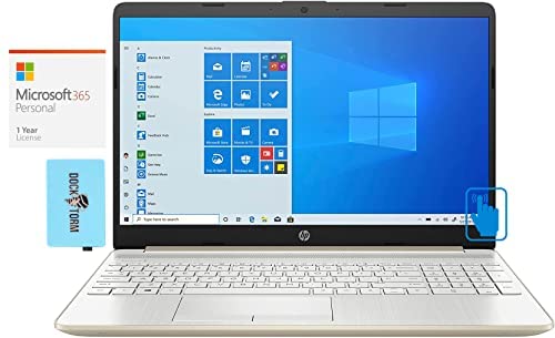HP 15t-dw300 Home & Business Laptop (Intel i5-1135G7 4-Core, 64GB RAM, 8TB PCIe SSD, Intel Iris Xe, 15.6