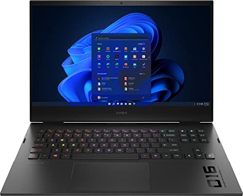 HP OMEN 16 Gaming & Entertainment Laptop (Intel i7-11800H 8-Core, 32GB RAM, 8TB PCIe SSD, RTX 3060, 16.1