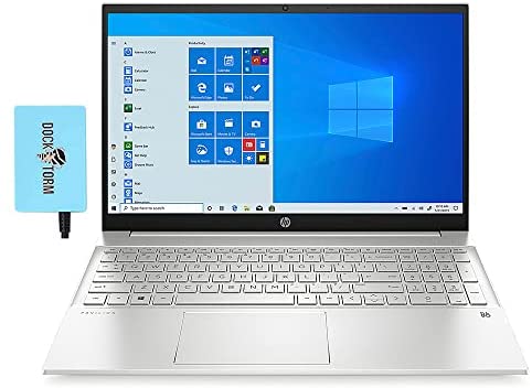 HP Pavillion 15z Full HD & IPS Laptop (AMD Ryzen 7 5700U 8-Core, 64GB RAM, 8TB PCIe SSD, AMD Radeon, 15.6