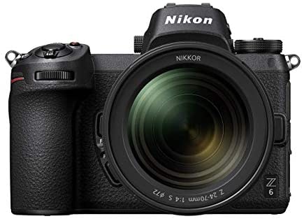 Nikon Z6 FX-Format Mirrorless Camera Body w/NIKKOR Z 24-70mm f/4 S (Renewed)