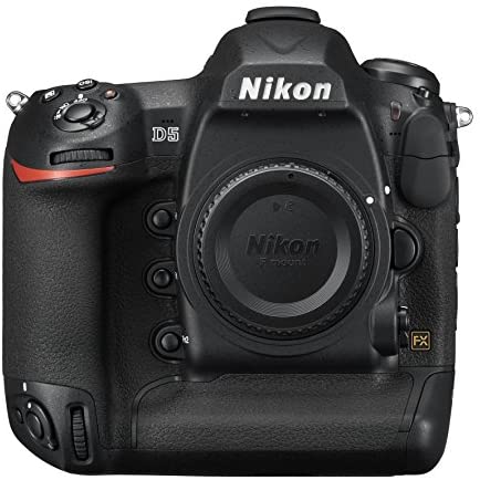 Nikon D5 DSLR 20.8 MP Point & Shoot Digital Camera, Dual XQD Slots - Black