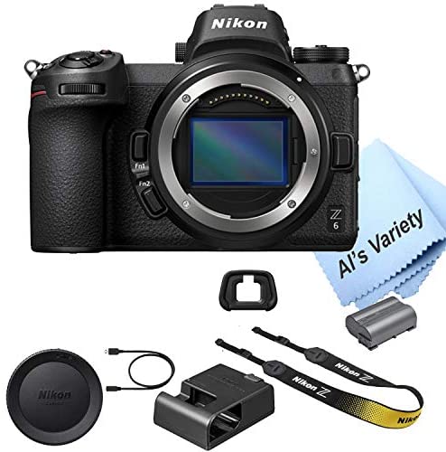 Z6 FX-Format Mirrorless Camera Body with Microfiber Lens Cloth