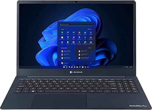 Dynabook Toshiba Satellite Pro C50-J 15.6-Inch FHD (Intel Core i5-1135G7 2.4GHz, 8GB DDR4 RAM, 256GB M.2 PCIe SSD, Intel Iris Xe Graphics, Windows 11 Home) Laptop Computer