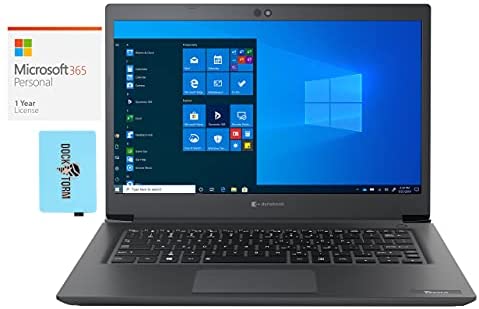 Toshiba Dynabook Tecra A40-G School and Business Laptop (Intel Celeron 5205U 2-Core, 4GB RAM, 128GB SSD, Intel UHD, 14.0