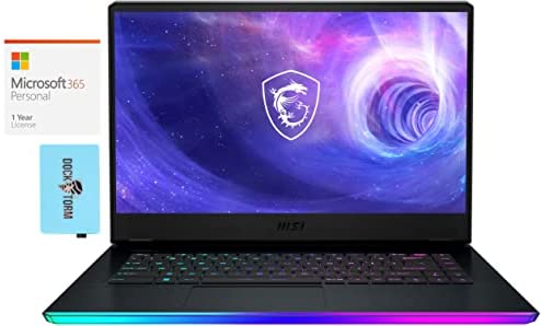MSI Raider GE66-15 Gaming Laptop (Intel i9-12900HK 14-Core, 64GB DDR5 4800MHz RAM, 2x8TB PCIe SSD (16TB), GeForce RTX 3080 Ti, 15.6