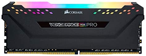 Corsair Vengeance RGB PRO 16GB (2x8GB) DDR4 3200MHz C16 LED Desktop Memory - Black