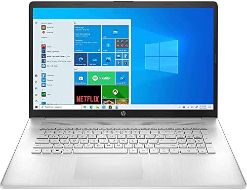 HP 17t-ch000 Home & Business Laptop (Intel i5-1135G7 4-Core, 64GB RAM, 8TB PCIe SSD, Intel Iris Xe, 17.3