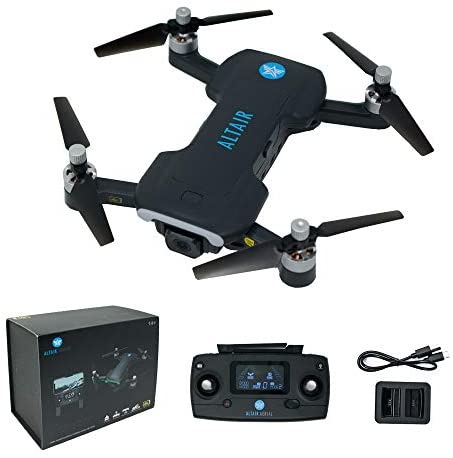 Altair Aerial Dagger Foldable GPS Drone with 4K UHD Camera for Adults, 5G Compatible, Brushless Motors, Optical Flow Stabilization System, Auto Return, Weighs Less than 0.55 lbs (Lincoln, NE Company)