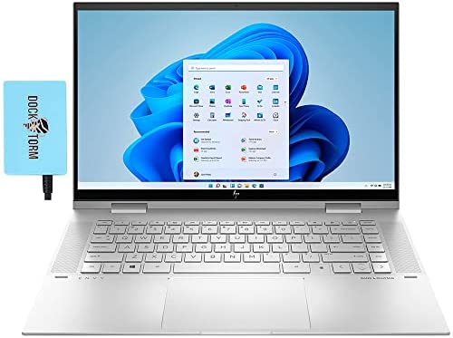 HP Envy x360 15T-ES Home & Business 2-in-1 Laptop (Intel i5-1135G7 4-Core, 64GB RAM, 8TB PCIe SSD, Intel Iris Xe, 15.6