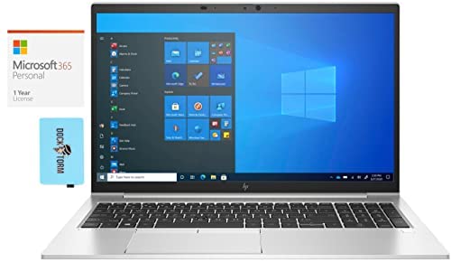 HP EliteBook 850 G8-15 Home & Business Laptop (Intel i5-1135G7 4-Core, 32GB RAM, 8TB PCIe SSD, Intel Iris Xe, 15.6