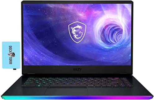 MSI Raider GE66-15 Gaming & Entertainment Laptop (Intel i7-12700H 14-Core, 64GB DDR5 4800MHz RAM, 2x8TB PCIe SSD RAID 0 (16TB), GeForce RTX 3080 Ti, 15.6