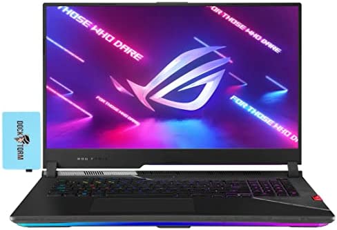 ASUS ROG Strix Scar 17 G733ZS Gaming & Entertainment Laptop (Intel i9-12900H 14-Core, 64GB DDR5 4800MHz RAM, 2x8TB PCIe SSD RAID 1 (8TB), GeForce RTX 3080, 17.3