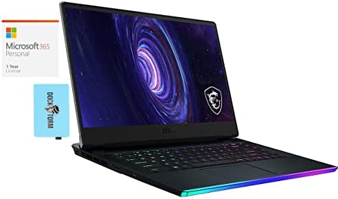 MSI GE66 Raider Gaming Laptop (Intel i9-11980HK 8-Core, 64GB RAM, 2x8TB PCIe SSD (16TB), RTX 3070, 15.6