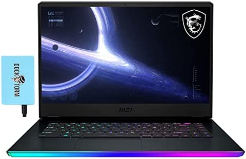 MSI GE66 Raider Gaming Laptop (Intel i9-11980HK 8-Core, 64GB RAM, 2x8TB PCIe SSD (16TB), RTX 3070, 15.6″ 2K Quad HD (2560×1440), WiFi, Bluetooth, Webcam, 1xHDMI, Win 11 Pro) with Hub MSI GE66 Raider Gaming Laptop (Intel i9-11980HK 8-Core, 64GB RAM, 2x8TB PCIe SSD (16TB), RTX 3070, 15.6