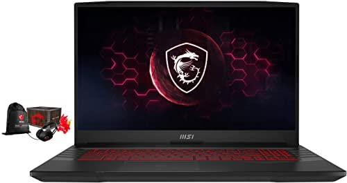 MSI Vector GP76-17 Gaming & Entertainment Laptop (Intel i7-12700H 14-Core, 64GB RAM, 2x8TB PCIe SSD RAID 0 (16TB), RTX 3080, 17.3