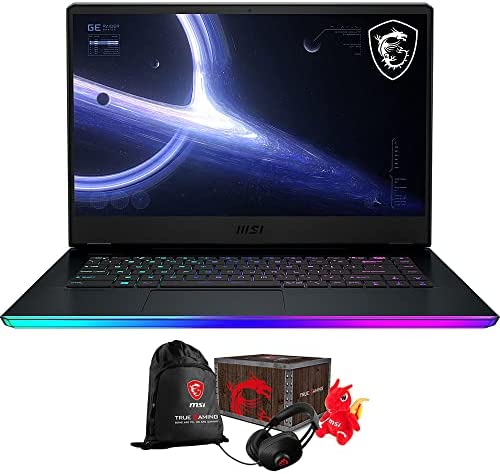 MSI GE66 Raider Gaming Laptop (Intel i9-11980HK 8-Core, 64GB RAM, 2x8TB PCIe SSD (16TB), RTX 3070, 15.6
