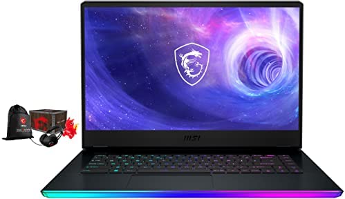 MSI Raider GE66 -15 Gaming & Entertainment Laptop (Intel i9-12900HK 14-Core, 64GB DDR5 4800MHz RAM, 2x8TB PCIe SSD RAID 0 (16TB), RTX 3070 Ti, 15.6