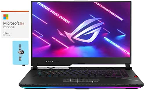 ASUS ROG Strix Scar 15 Gaming & Entertainment Laptop (Intel i9-12900H 14-Core, 64GB DDR5 4800MHz RAM, 2x8TB PCIe SSD RAID 1 (8TB), Win 11 Pro) with MS 365 Personal, Hub ASUS ROG Strix Scar 15 Gaming & Entertainment Laptop (Intel i9-12900H 14-Core, 64GB DDR5 4800MHz RAM, 2x8TB PCIe SSD RAID 1 (8TB), Win 11 Pro) with MS 365 Personal, Hub
