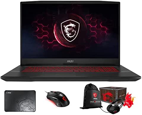 MSI Pulse GL76-17 Gaming & Entertainment Laptop (Intel i7-12700H 14-Core, 64GB RAM, 2x8TB PCIe SSD RAID 1 (8TB), RTX 3070, 17.3