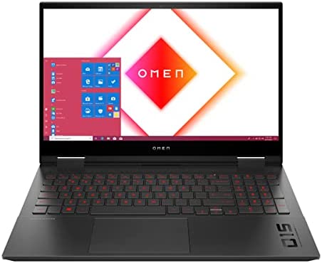 HP OMEN 15 Gaming & Entertainment Laptop (Intel i7-10750H 6-Core, 64GB RAM, 2x8TB PCIe SSD (16TB), 15.6